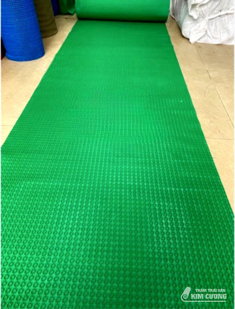 Thảm gai cúc màu xanh khổ 70cm và khổ 90cm