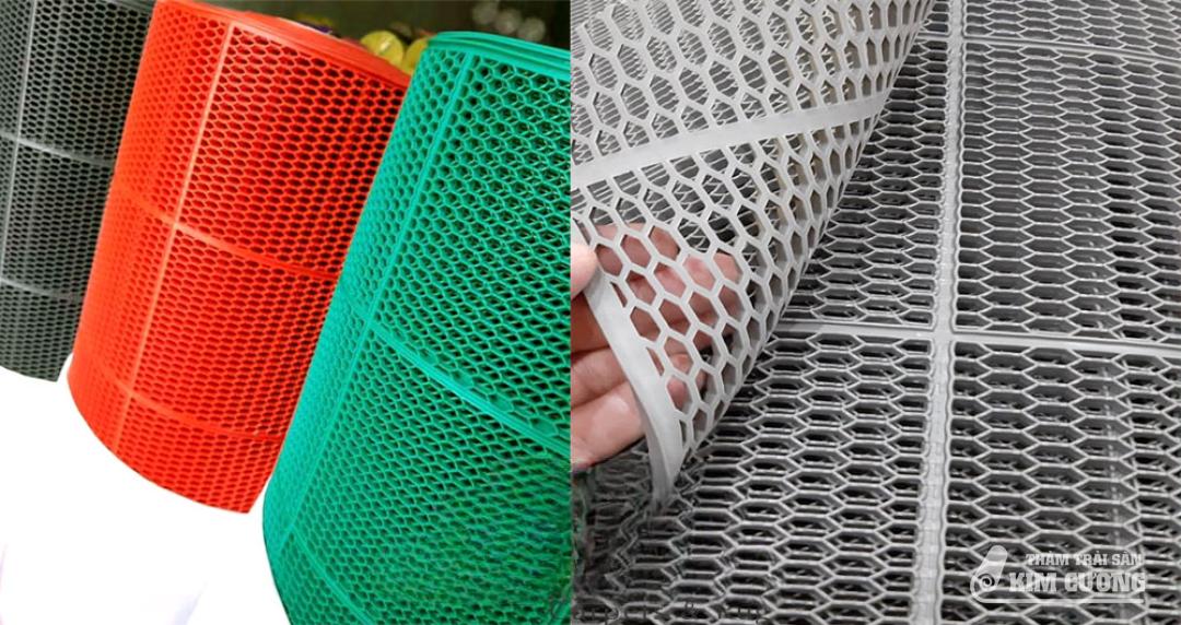 Thảm nhựa chống trơn tổ ong lục giác Thảm nhựa chống trơn tổ ong lục giác