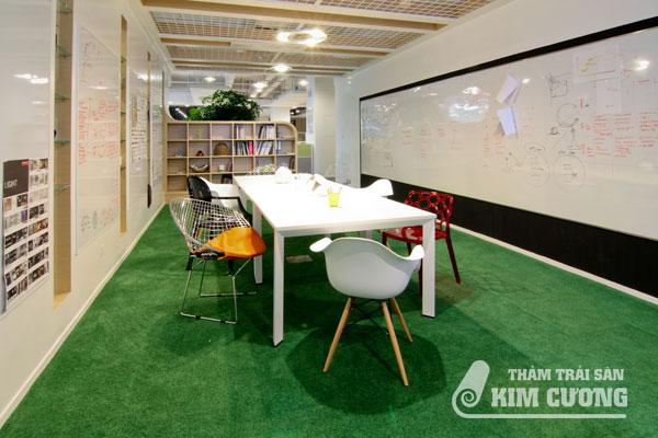 Thảm xanh lá trải văn phòng Thảm xanh lá trải văn phòng