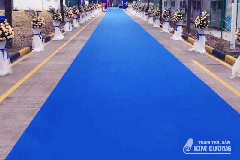 Thảm sự kiện màu xanh dương Thảm sự kiện màu xanh dương