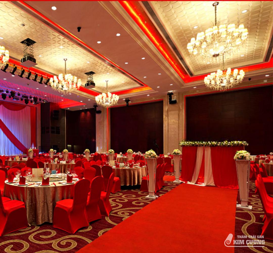 Thảm trải tiệc cưới