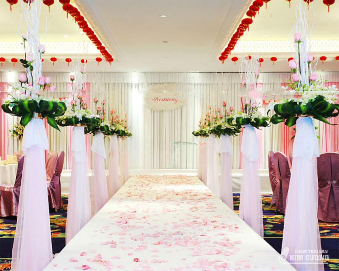 Thảm trải tiệc cưới