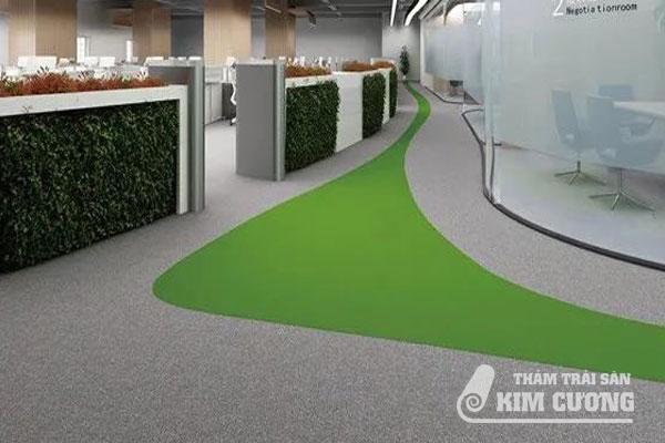 Thảm Một Màu Xanh Lá - Ảnh 3
